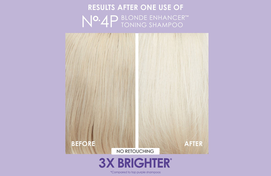 Olaplex No.4P Blonde Enhancer Toning Shampoo