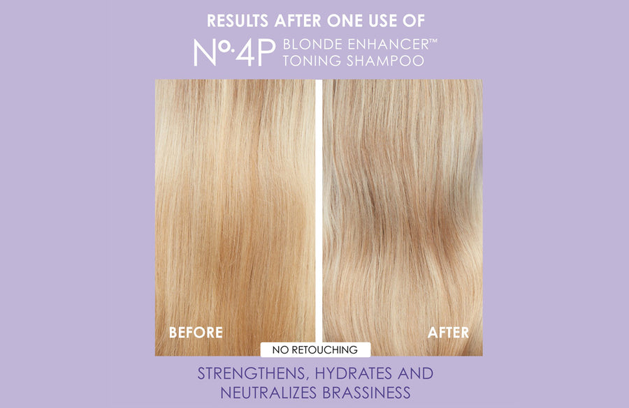 Olaplex No.4P Blonde Enhancer Toning Shampoo