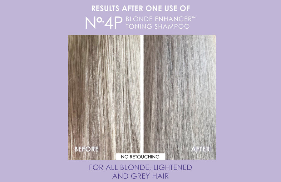 Olaplex No.4P Blonde Enhancer Toning Shampoo